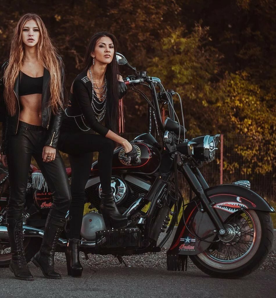 Beautiful girls and bikes in Brampton