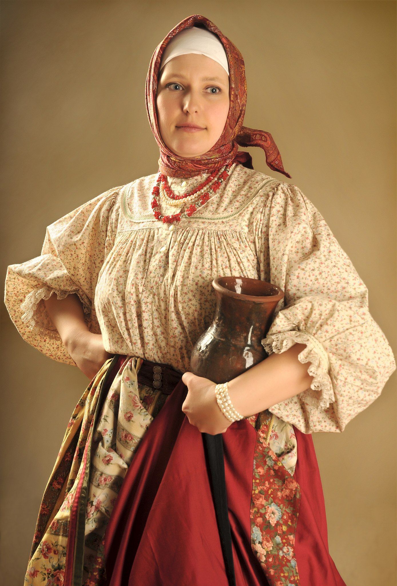 Girls in Slavic costumes in Brampton