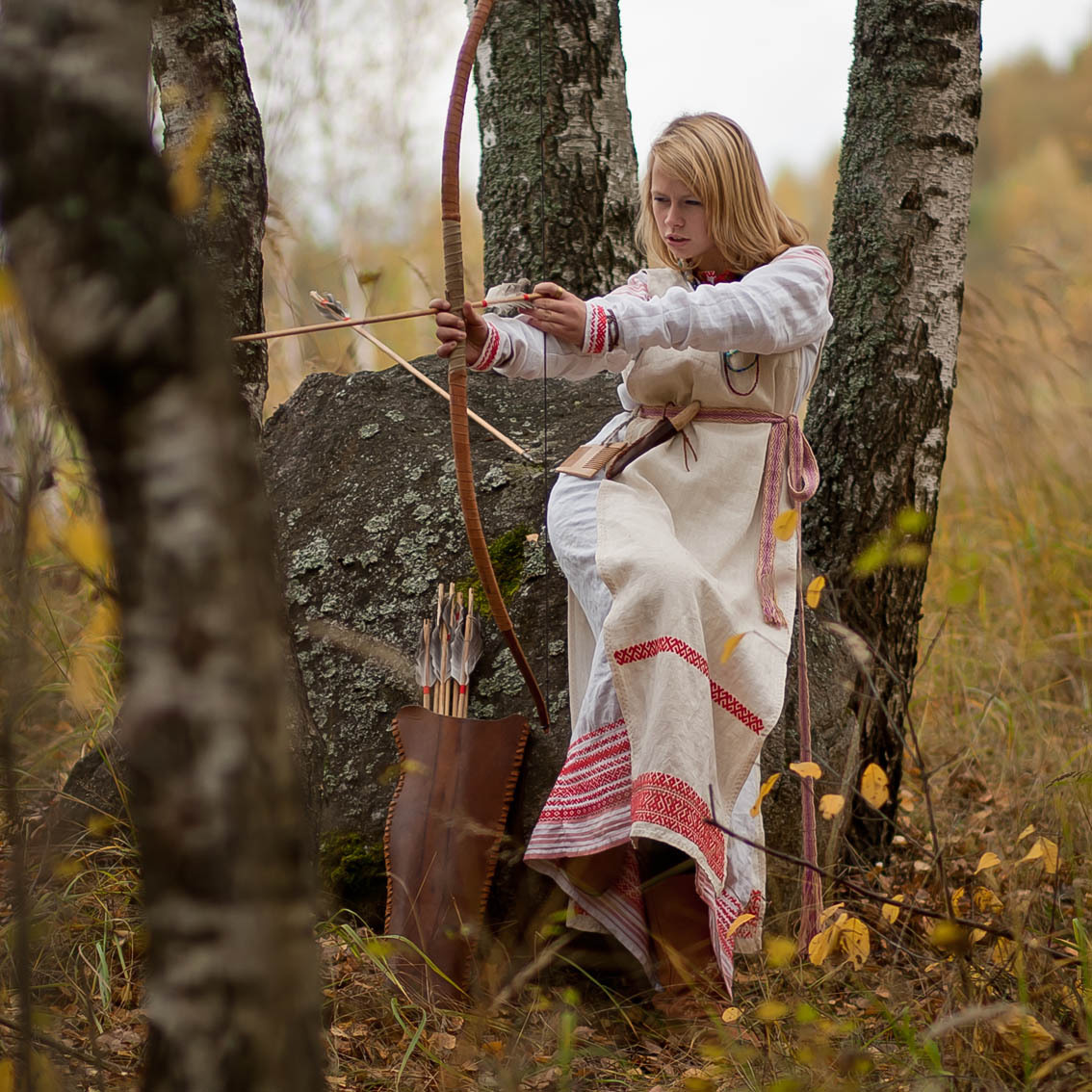 Sexy photo Girls in Slavic costumes in Brampton